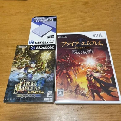 Fire Emblem Path of Radiance & Radiant Dawn Set Nintendo GameCube Wii - F/S - Image 1 of 4