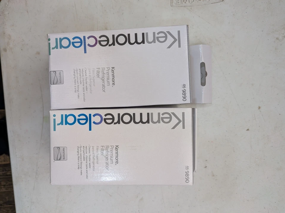 KenmoreClear Premium Refrigerator Water Filter 9890 (Lot of 2) Kenmore - Image 1 of 1