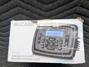 Guzare GR306 wasserdichtes AllTerrain Bluetooth Multimediasystem Marine, Golfcart - Bild 1 von 6