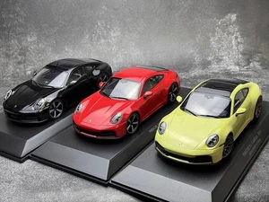 MINICHAMPS 1/18 Porsche 911 992.2 CARRERA COUPE 2024 Diecast Model Car Gifts - Picture 1 of 30
