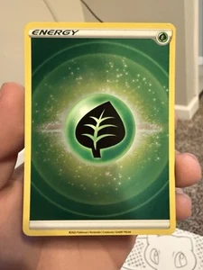 Basis Gras Energie Holo Krone Zenith Pokemon Karte NEAR MINT NM - Bild 1 von 2