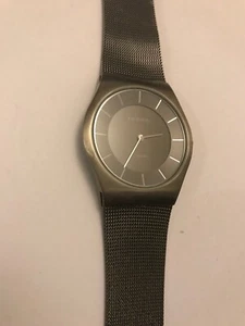Bering Unisex Watch Watch Titan Titanium Slim Classic - 11935-077-1 Mesh band - Picture 1 of 3