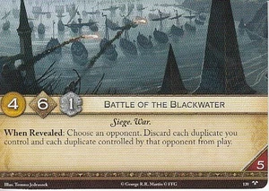 3 x Battle of the Blackwater AGoT LCG 2.0 Game of Thrones Tyrion's Chain 120 - Picture 1 of 1