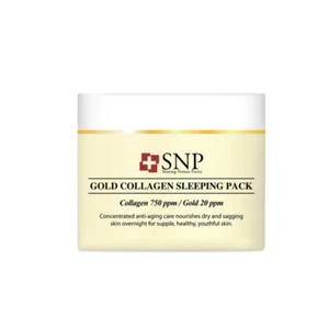 [SNP] Gold Collagen Sleeping Pack - 100g / Free Gift - Picture 1 of 1