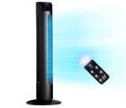 NETTA 36 Tower Fan Oscillating with Remote Control 3 Speed, 8 Hours Timer- Black