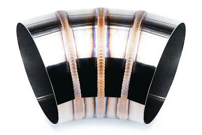 Geschweißt Edelstahlbogen Rohrbogen 45' Außendurchmesser: 51-102mm welding porn - Bild 1 von 4