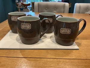 Denby Greystone Set of 4 Mugs Stoneware Tableware Brand New and Unused - Picture 1 of 12