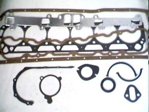 Full Set Gaskets* Ford 144, 170, 200 1960-83 head, intake, exhaust,timing &more!