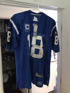 Peyton Manning Indianapolis Colts Reebok On Field Stitched NFL Jersey Size 48 - Picture 1 of 9