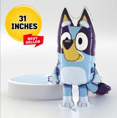 Bluey Party Bingo Balloon Birthday Decorations Foil Kids Party