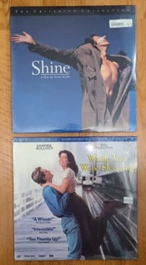 Shine The Criterion Collection & While You Were Sleeping Laser Disc Movie LOT - Picture 1 of 2
