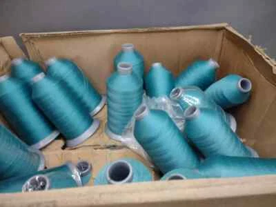 COATS STAR NYLON Nylon Sewing Thread Spool TURQUOISE 16251071 16 oz - Image 1 of 2