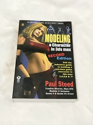 Paul Steed Modeling a Character in 3ds Max Instructional Book, Second Ed. - Image 1 of 4
