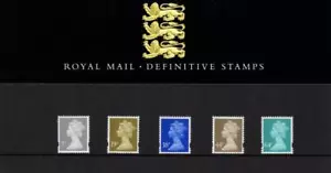 GB 1999 PAQUETE DEFINITIVO DE PRESENTACIÓN DE MÁQUINA No 44 7p - 64p JUEGO DE SELLOS COMO NUEVO #44 - Imagen 1 de 1
