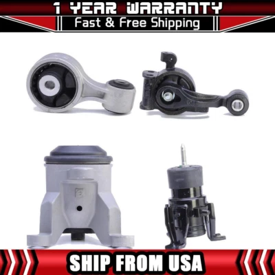 Motor Mount Engine Mount Set x4 for 2009-2010 NISSAN MURANO V6 3.5L-Anchor - Image 1 of 4