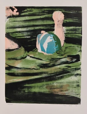 Max Diel  /2006/handsigniert/ 250 Exemplare/ Lithographie - Bild 1 von 3