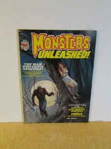 Monsters Unleashed Magazine Vol. 1 No. 1 1974 - The Man Who Cried Werewolf - Picture 1 of 5