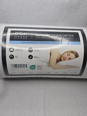 Edredom CGK Linens Down-Alternative "Tamanho COMPLETO" Novo - Imagem 1 de 4