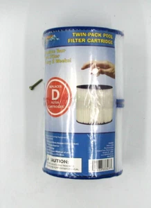 2 Pack Universal Replacement Summer Escapes -Type D Pool Filter Cartridge - Picture 1 of 2