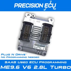 2007-2009 SAAB 93 9-3 (9440) / BOSCH ME9.6 / V6 2.8L Turbo / Used ECM Programmin - Picture 1 of 1