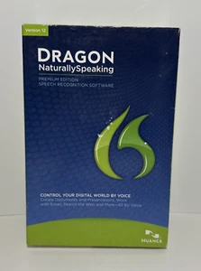 Dragon NaturallySpeaking Premium 12 - Inglés - Matiz - Versión Antigua - Imagen 1 de 7