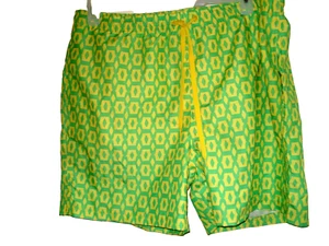 Mens Bathing Suit Size XL Lemon / Lime Boca NEW - Picture 1 of 2