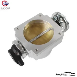 Reverse Throttle Body With TPS Sensor 90mm Fit For Toyota Supra 1JZ / 2JZ Silver - Picture 1 of 13