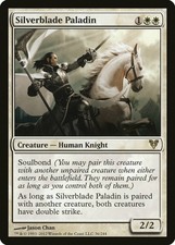 Silverblade Paladin Avacyn Restored PLD White Rare MAGIC MTG CARD ABUGames