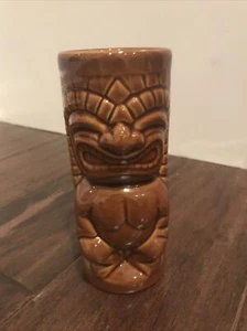 MAI-KAI Restaurant FT LAUDERDALE FL Hawaiian Hawaii BROWN Tiki Mug - Picture 1 of 7