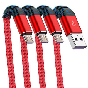 Heavy Duty Micro USB Fast Charger Data Cable Cord For Samsung Android HTC LG US