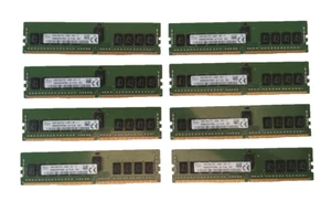 SET 8X HYNIX 16GB 2Rx8 PC4-2400T HMA82GR7AFR8N-UH DDR4 2400Mhz ECC RAM SPEICHER - Bild 1 von 1
