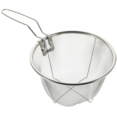  Frying Strainer Basket for Pot Stainless Steel Metal Wire Fryer Air - Image 1 of 4