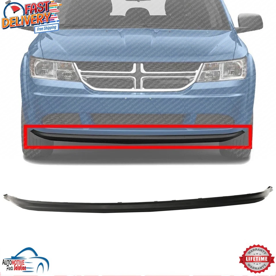 NEW FRONT BUMPER LOWER VALANCE EXTENSION FOR 2009-2020 DODGE JOURNEY CH1090139 Foto 1 de 4