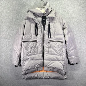 Orolay Jacke Herren 2XL grau Kapuze Daunen Puffer Mantel Winter Oberbekleidung warm - Bild 1 von 8