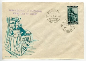 Italia al Lavoro Lire 65 stars on FDC figured does not exist Venetia - Picture 1 of 1