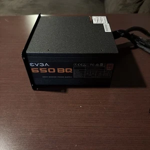 EVGA 650W BQ 80 Plus Bronze Power Supply 110-BQ-0650 - Picture 1 of 8