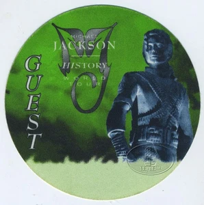 MICHAEL JACKSON 1996 History Backstage Pass Guest - Picture 1 of 1