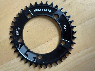 Rotor No Q Round Chainring 38T 5 bolt 110BCD 7075-T6 Used 1x - Image 1 of 2