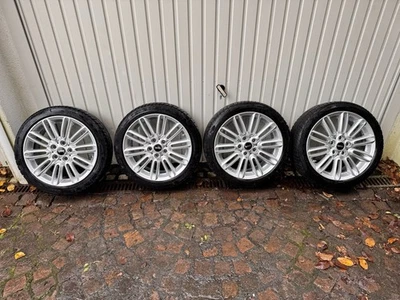 4x Winterreifen (5mm Profil) inkl. Original Mini Felgen - Bild 1 von 4