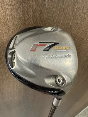 TAYLORMADE R7 QUAD TITANIUM DRIVER 8.5 Speeder 757 Fujikura Shaft Stiff w/ Hdcvr - Image 1 of 4