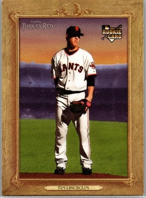 2007 Topps Turkey Red RC - Tim Lincecum #88 San Francisco Giants EX-NRMT - Image 1 of 2