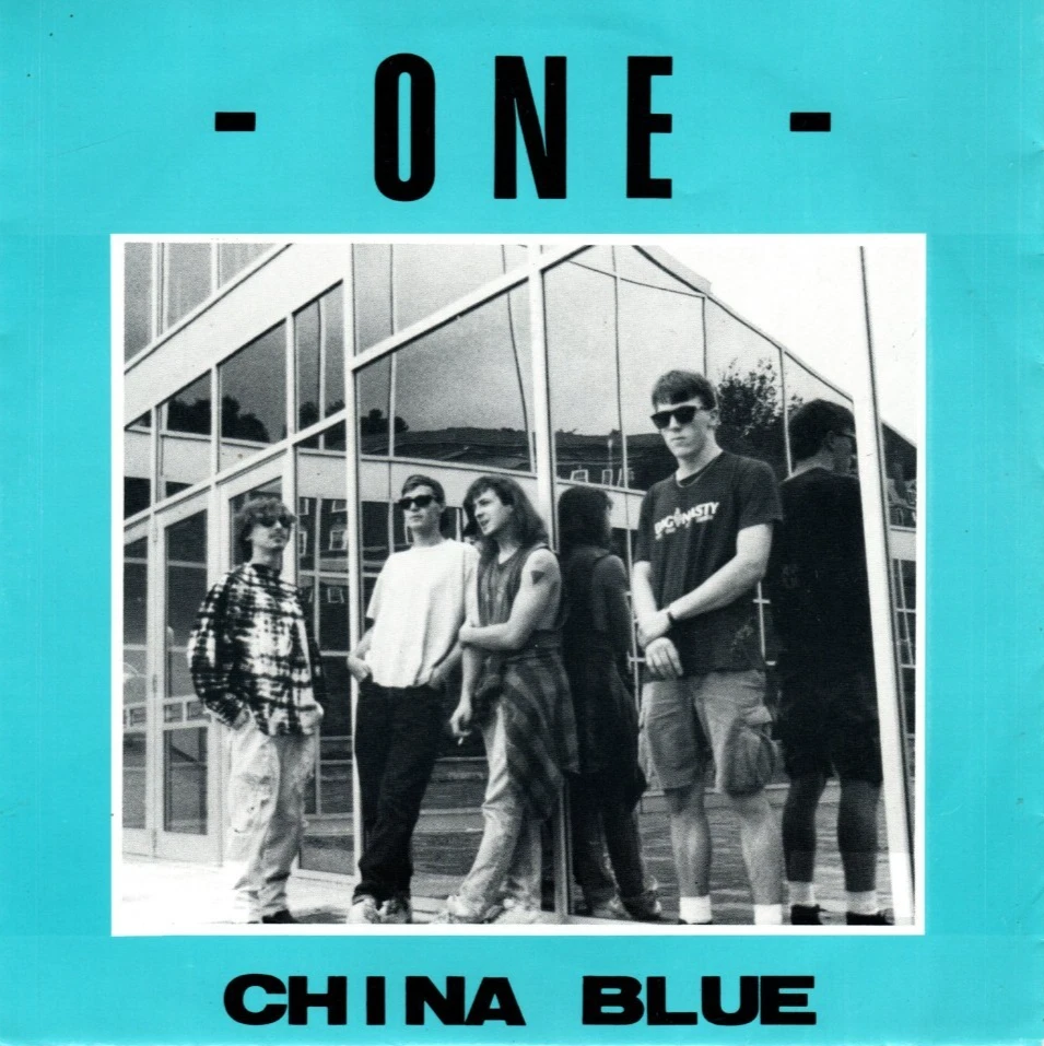 ONE - CHINA BLUE 7" (1991) WEST VIRGINIA US HARDCORE / EMOCORE / EMO - Bild 1 von 1