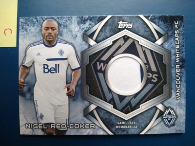 2014 Topps MLS Relics #KIT-NRC Nigel Reo-Coker Vancouver Whitecaps FC - Image 1 of 2