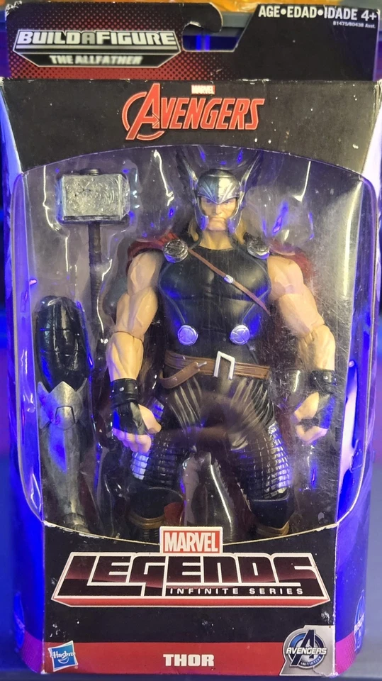 Marvel Legends Avengers Thor 6" Action Figure Odin Allfather BAF Wave NEW IN BOX - Image 1 of 3