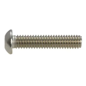 Button Socket Screw 3/8" UNC Imperial Coarse Stainless G304 ANSI B18.3 - Picture 1 of 3