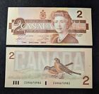 Billet de 2 $ Canada 1986 - Non circulé - Billet de la Banque du Canada 