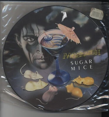 Marillion - Sugar Mice. 1987 EMI 12" PICTURE DISC Tux On Vinyl Record Single  - Image 1 of 4