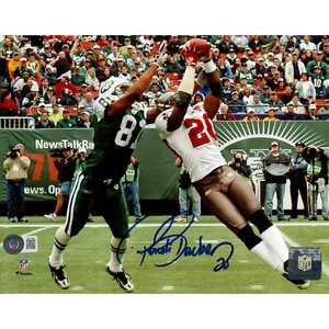Ronde Barber Autographed Tampa Bay Buccaneers 8x10 Photo Beckett 42068 - Picture 1 of 2