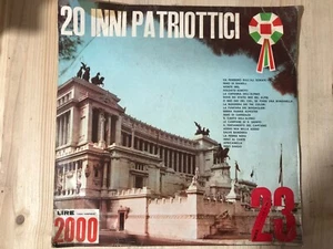Disco 33 Giri - Artisti Vari - 20 Inni Patriottici - Imagen 1 de 2