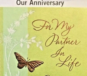 "Between You & Me" OUR ANNIVERSARY Cards, Hallmark, 16 Love You choices 206 - Picture 1 of 37